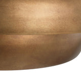 Garnett Large Pendant 24", Vintage Gilded Brass