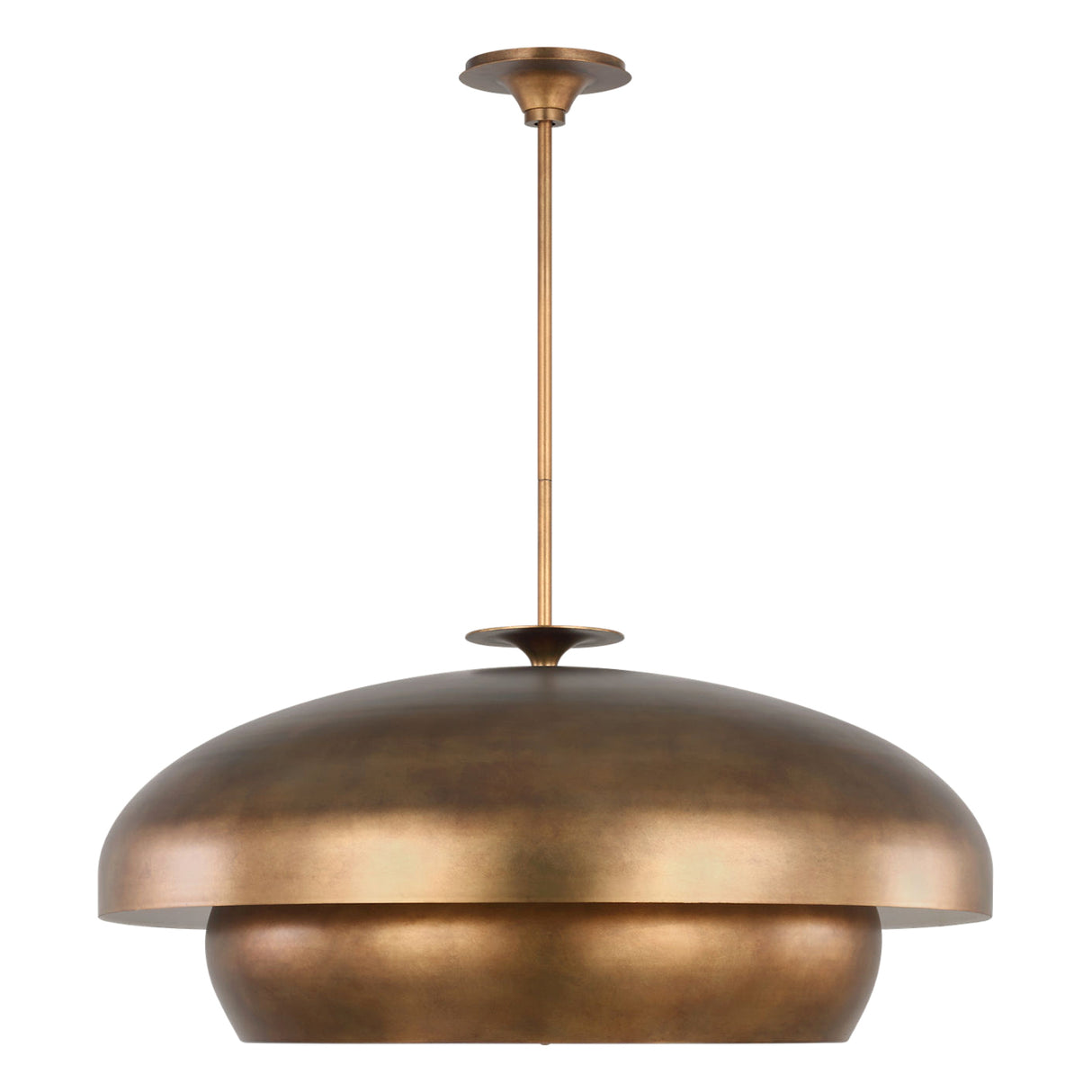 Garnett Extra Large Pendant 36", Vintage Gilded Brass