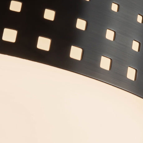 Egan Small Flush Mount 10", Urban Bronze