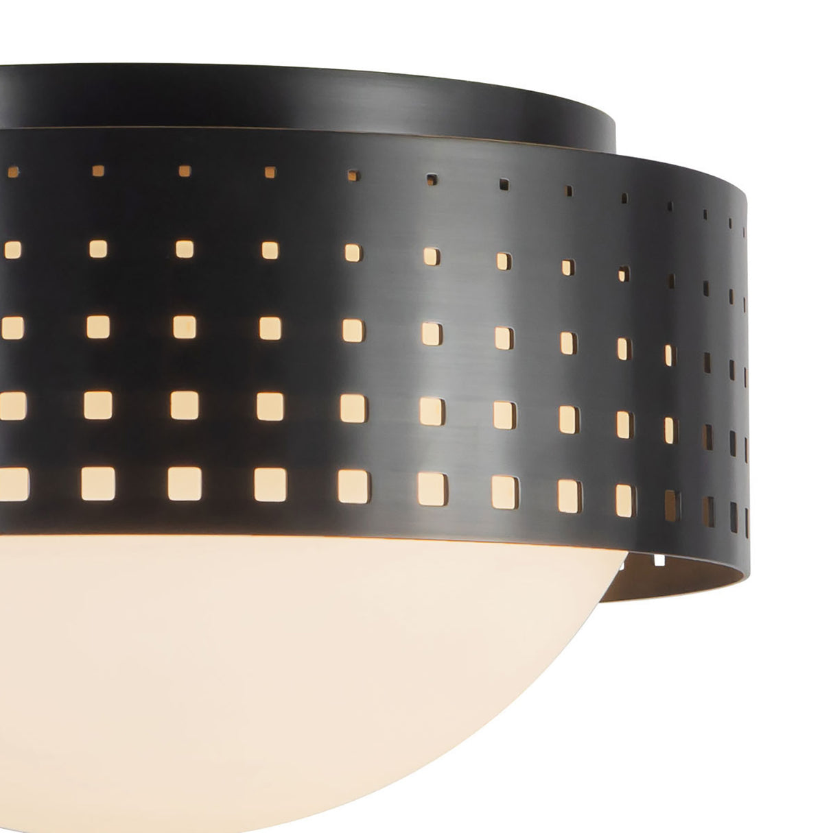 Egan Small Flush Mount 10", Urban Bronze