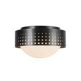 Egan Small Flush Mount 10", Urban Bronze