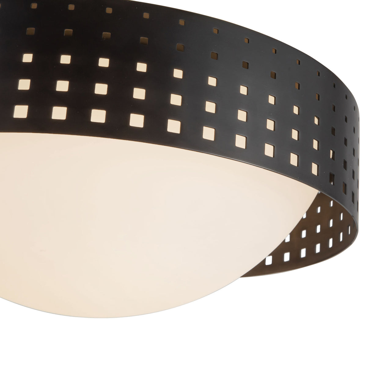 Egan Medium Flush Mount 14", Urban Bronze