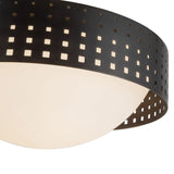 Egan Medium Flush Mount 14", Urban Bronze