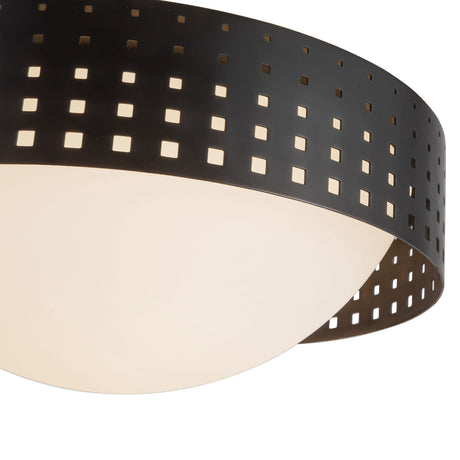 Egan Medium Flush Mount 14", Urban Bronze