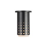 Egan Cylinder Flush Mount 5", Urban Bronze