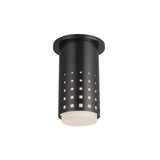 Egan Cylinder Flush Mount 5", Urban Bronze