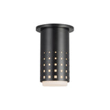 Egan Cylinder Flush Mount 5", Urban Bronze