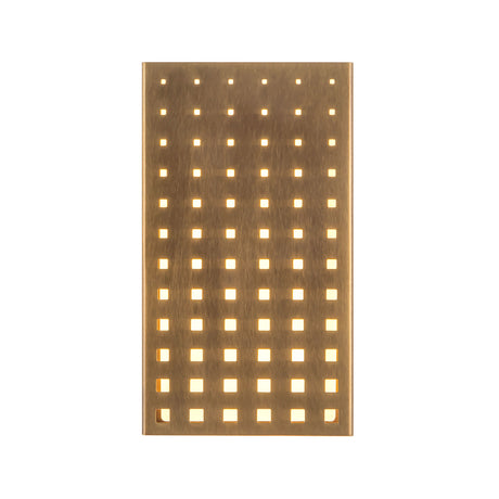 Egan LED Wall Sconce 9", Vintage Brass