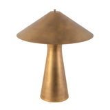 Darnell Table Lamp 21", Vintage Brass