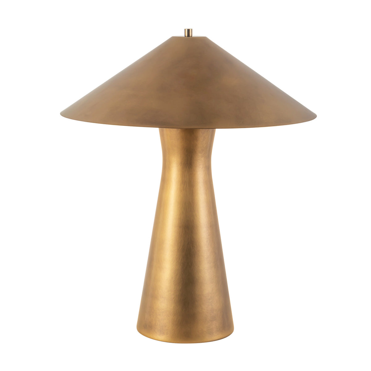 Darnell Table Lamp 21", Vintage Brass