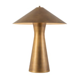 Darnell Table Lamp 21", Vintage Brass