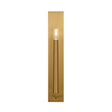 Solana Wall Sconce 18", Modern Brass
