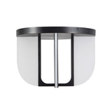 Dagan LED Flush Mount 17", Urban Bronze