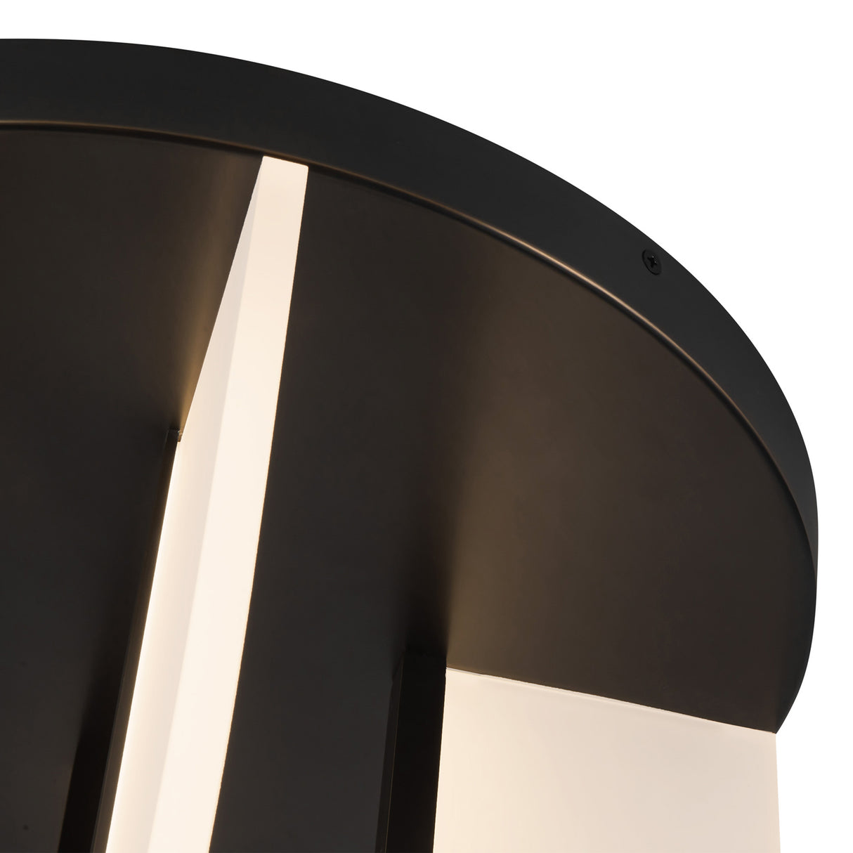 Dagan LED Flush Mount 17", Urban Bronze