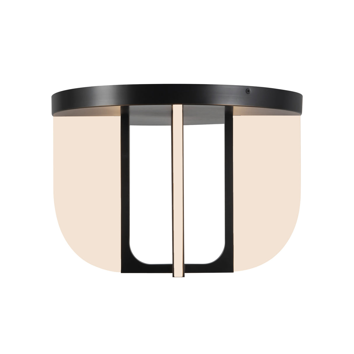 Dagan LED Flush Mount 17", Urban Bronze