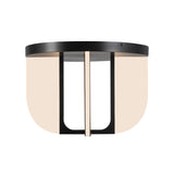 Dagan LED Flush Mount 17", Urban Bronze