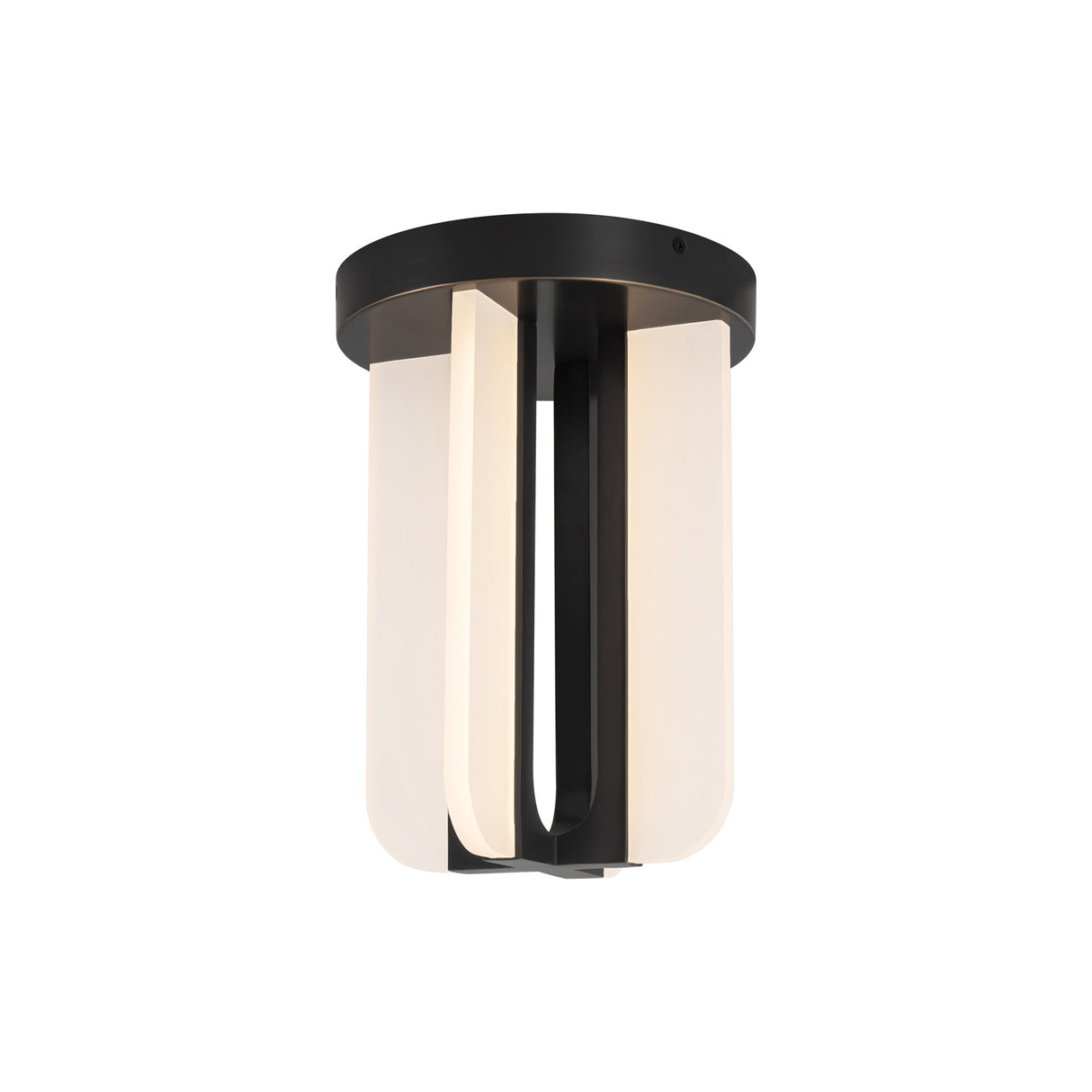 Dagan LED Flush Mount 8", Urban Bronze