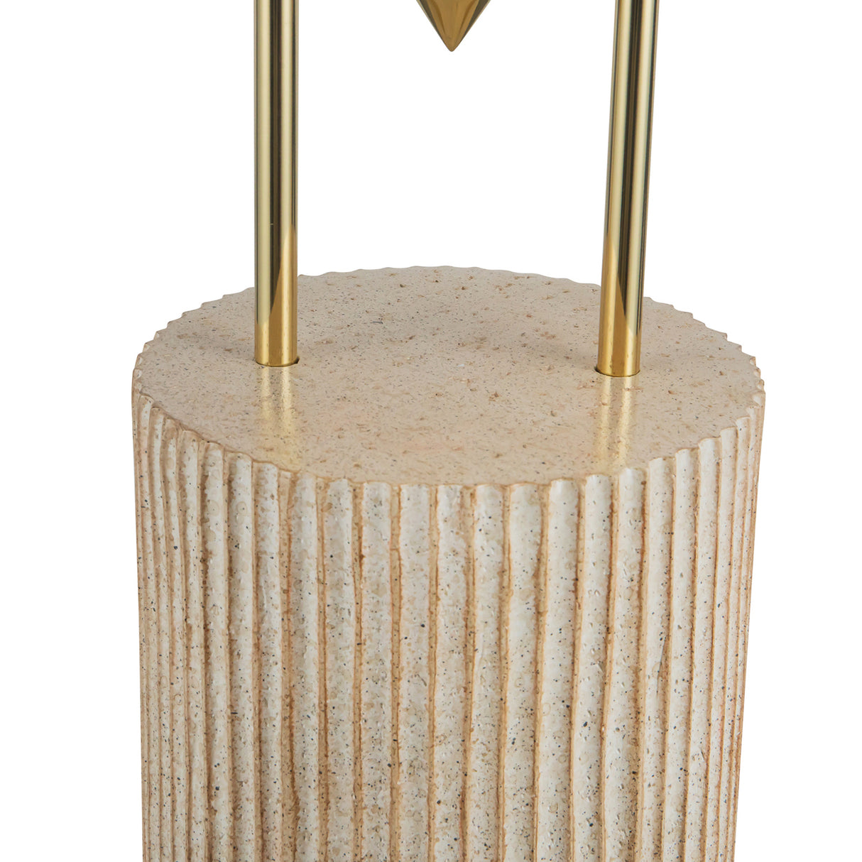 Zora Floor Lamp 67", Polished Brass