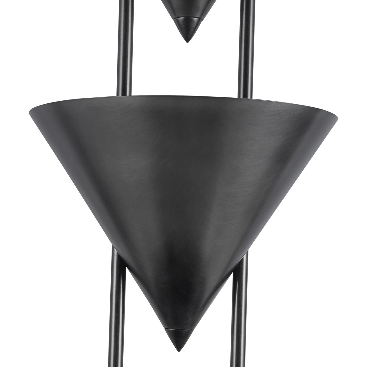 Zora Floor Lamp 67", Aged Steel