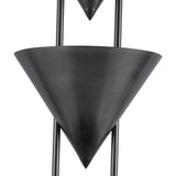 Zora Floor Lamp 67", Aged Steel