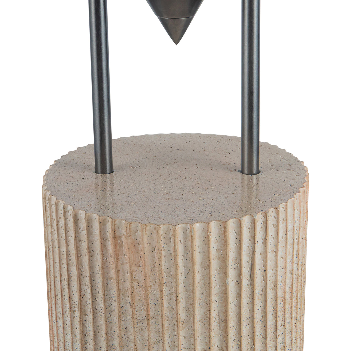 Zora Floor Lamp 67", Aged Steel