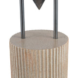 Zora Floor Lamp 67", Aged Steel