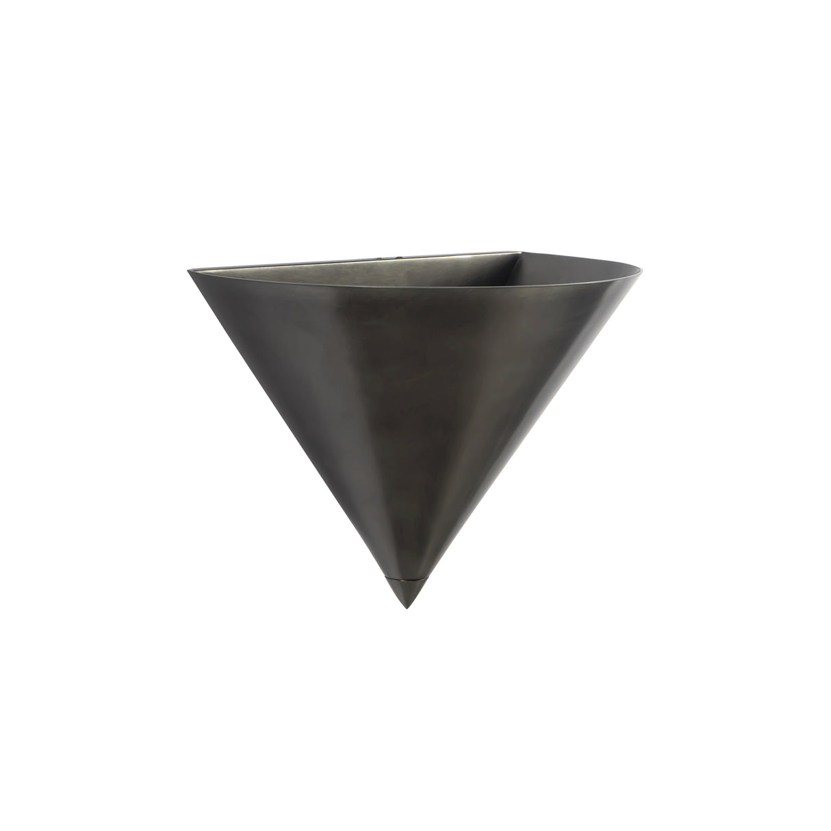 Zora Wall Sconce 8", Aged Steel