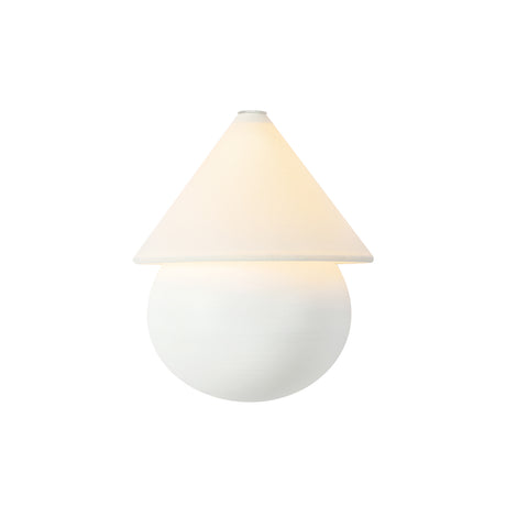 Yani LED Wall Sconce 9", Matte White