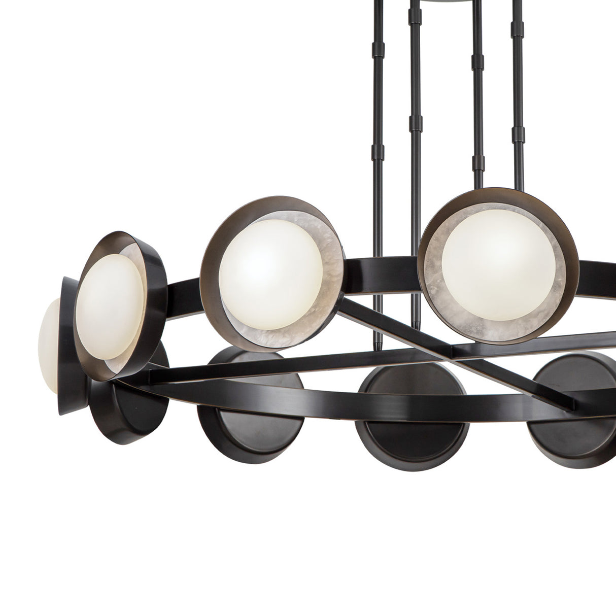 Osmund LED Chandelier 50", Urban Bronze