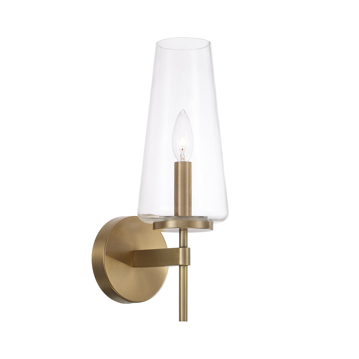 Darlene Wall Sconce 16", Aged Brass
