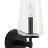 Darlene Wall Sconce 16", Matte Black