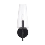 Darlene Wall Sconce 16", Matte Black
