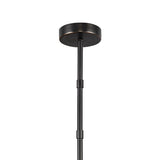 Osmund LED Chandelier 37", Urban Bronze and Alabaster