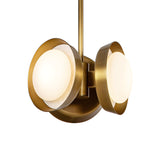 Osmund LED Pendant 13", Vintage Brass