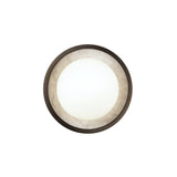 Osmund LED Wall Sconce 8", Urban Bronze with Alabaster Accent