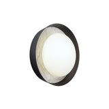 Osmund LED Wall Sconce 8", Urban Bronze with Alabaster Accent