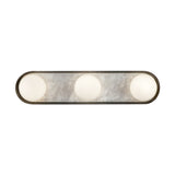 Osmund LED Vanity Light 23", Urban Bronze and Alabaster