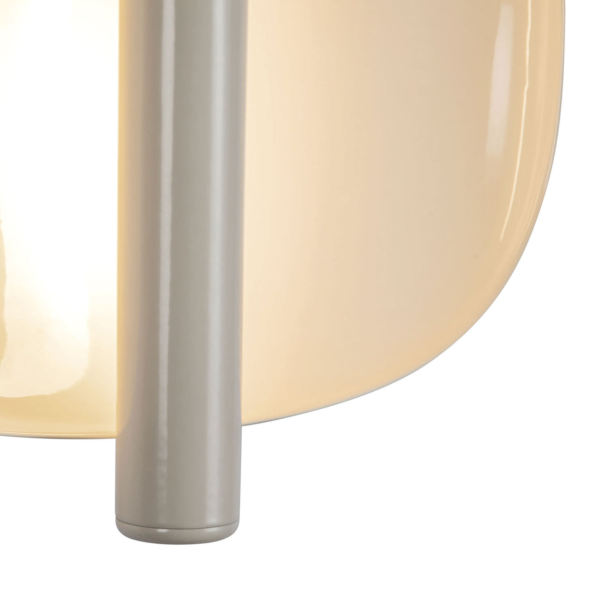 Orlene LED Wall Sconce 8", Pearl White