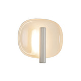 Orlene LED Wall Sconce 8", Pearl White