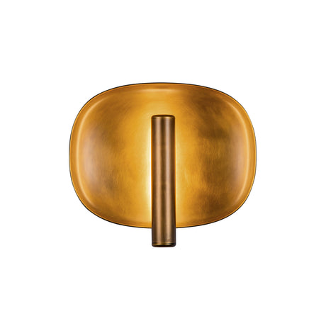 Orlene LED Wall Sconce 8", Vintage Brass