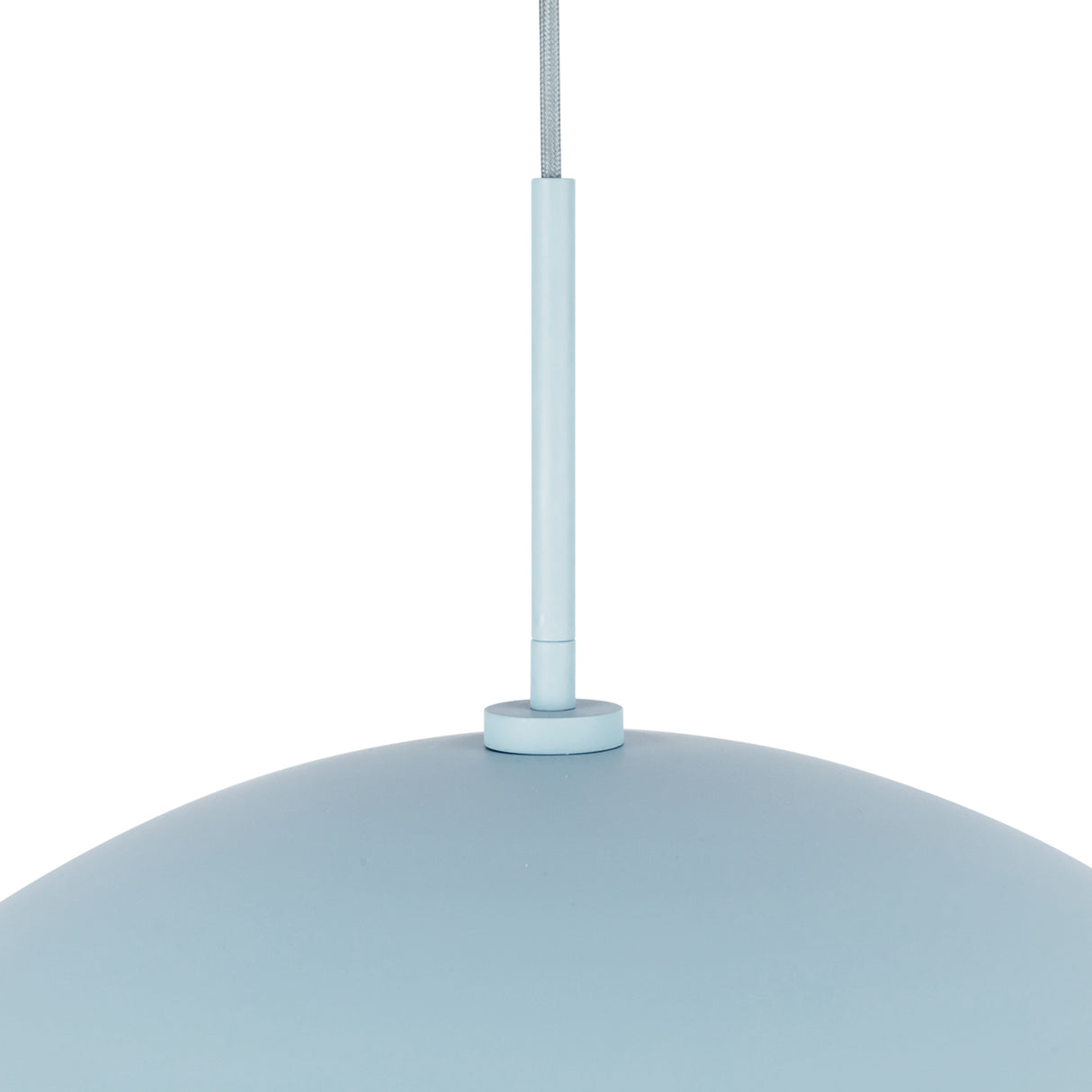 Lenora Metal Pendant 19", Baby Blue