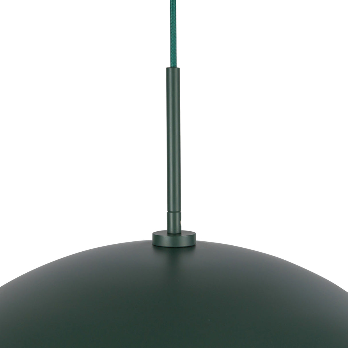 Lenora Metal Pendant 19", Hunter Green