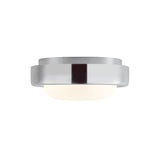 Carina LED Flush Mount 8", Chrome and Opal Glass