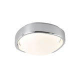 Carina LED Flush Mount 8", Chrome and Opal Glass