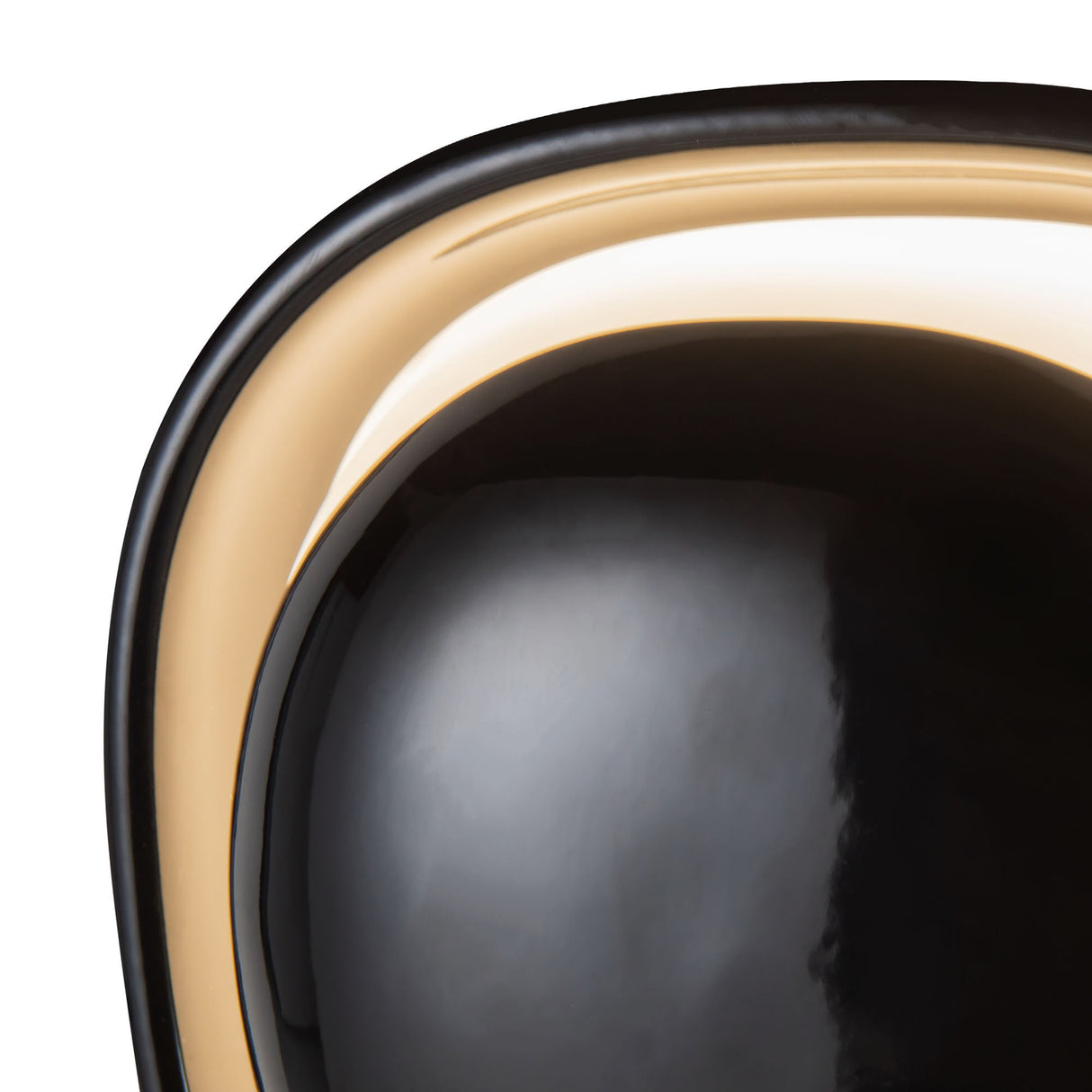 Carina LED Wall Sconce 8", Glossy Black