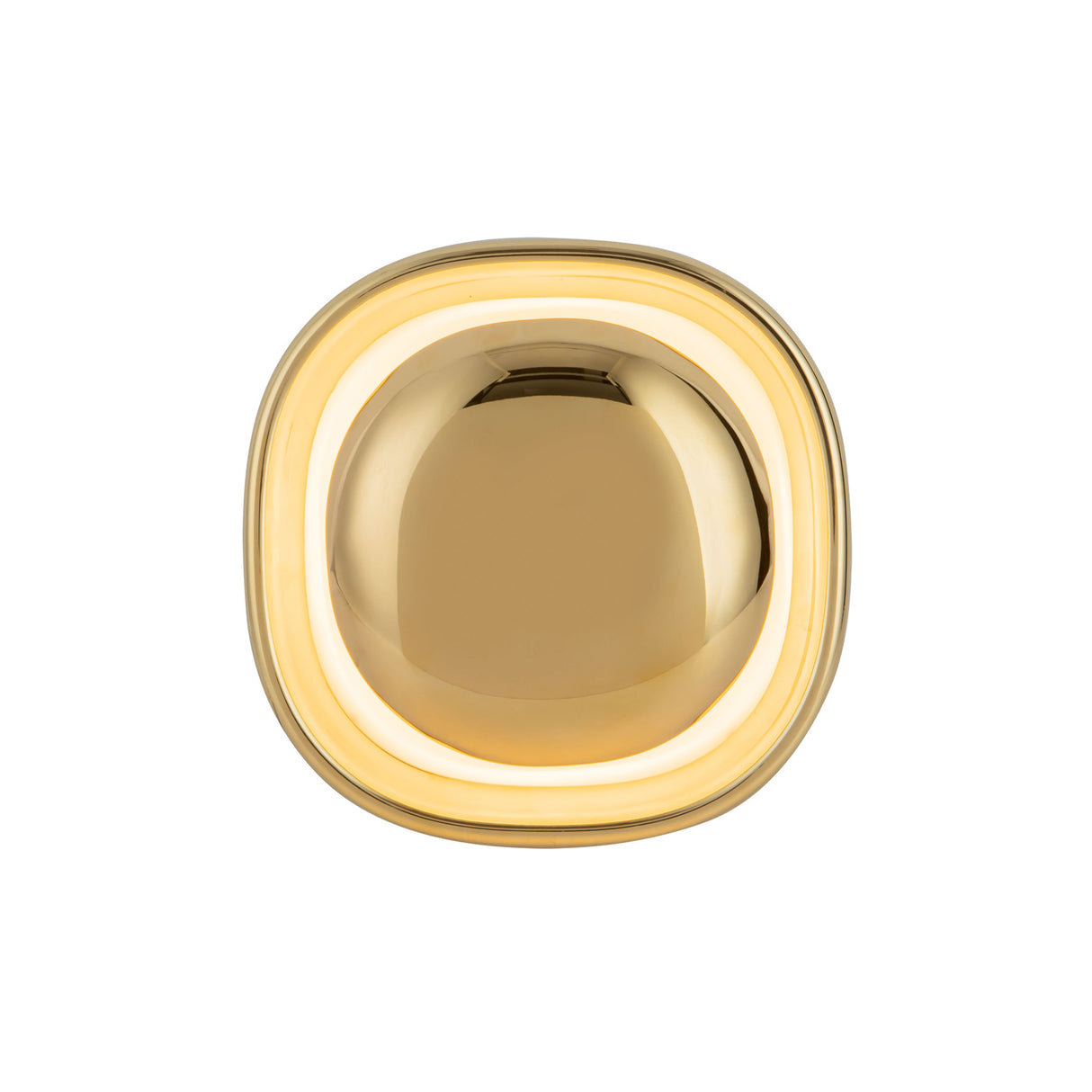 Carina LED Wall Sconce 8", Polished Brass