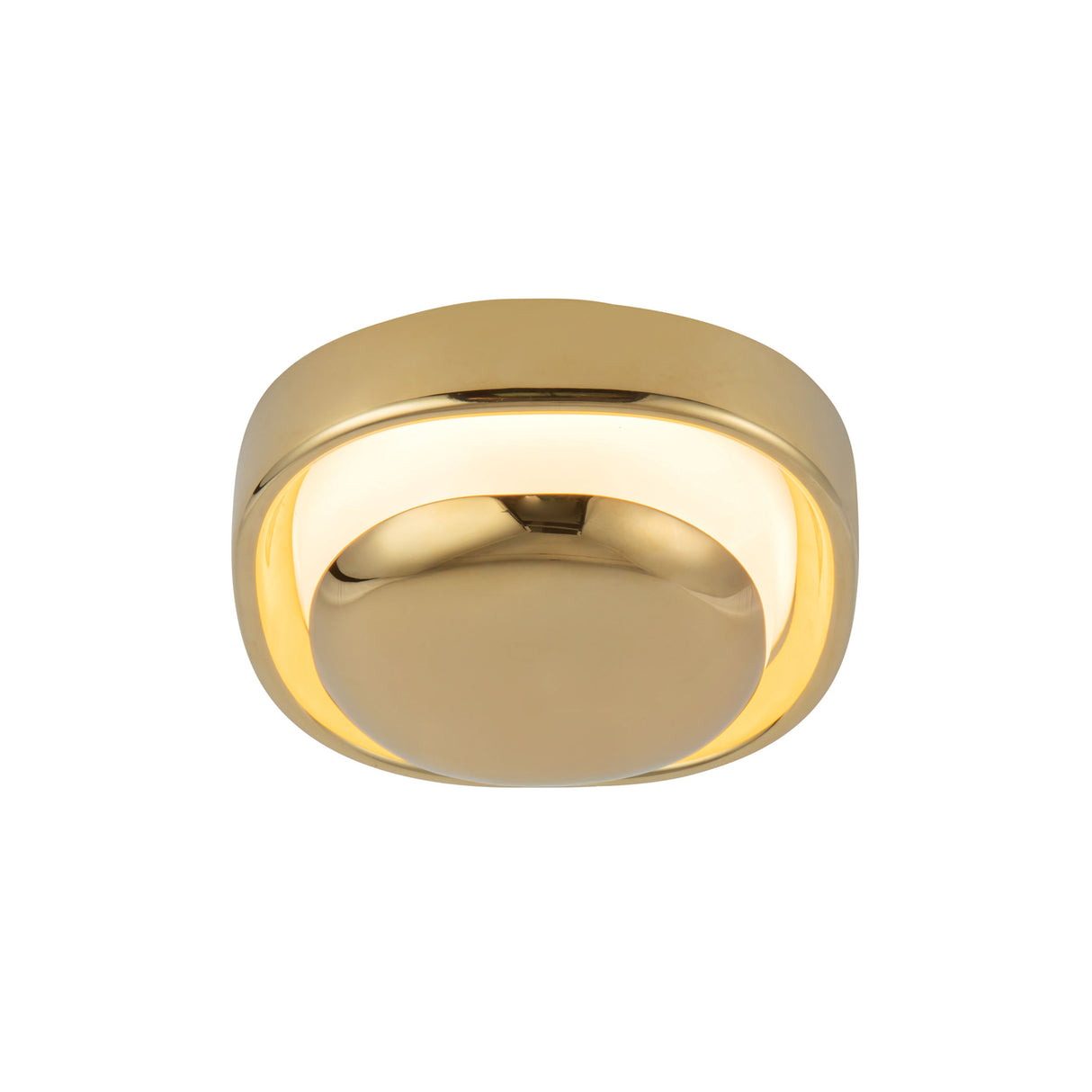 Carina LED Wall Sconce 8", Polished Brass