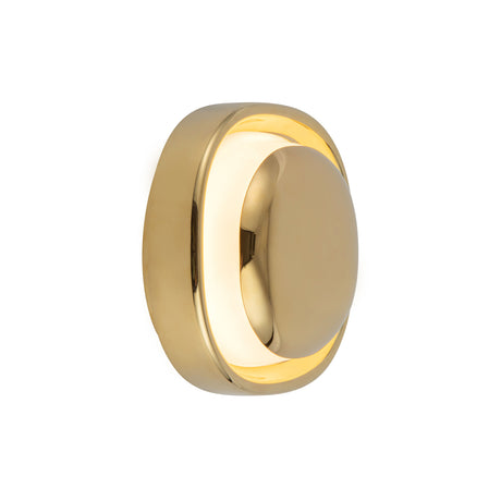 Carina LED Wall Sconce 8", Polished Brass