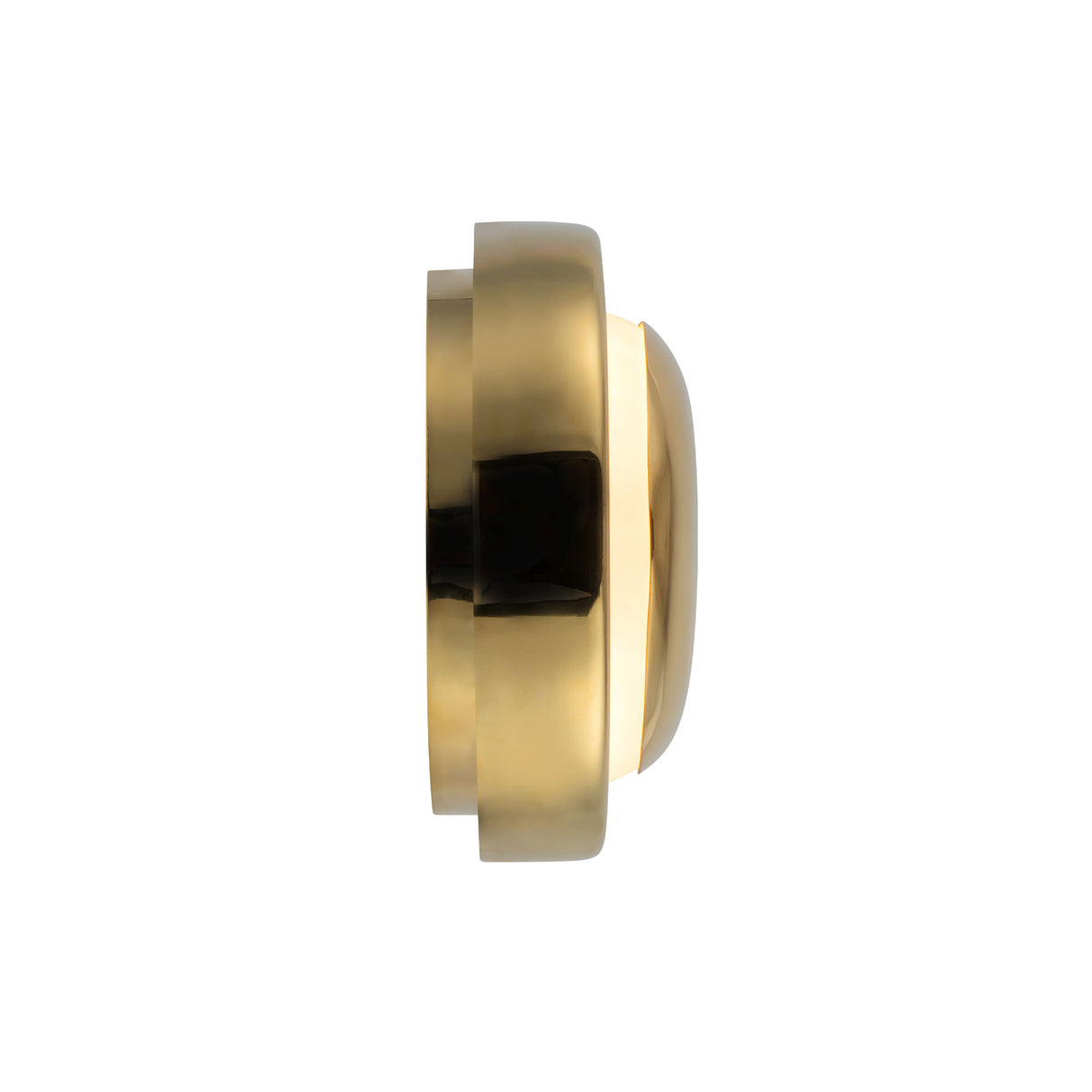 Carina LED Wall Sconce 8", Polished Brass
