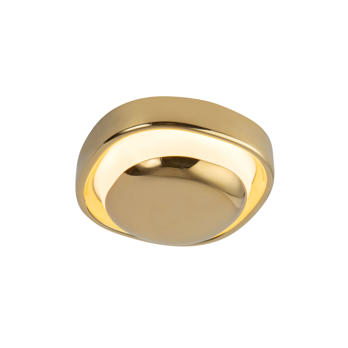 Carina LED Wall Sconce 8", Polished Brass